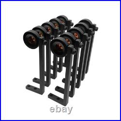 10pcs 90 Degree Monitoring Prism GMP104 9-inch Extended L Bar Total Station