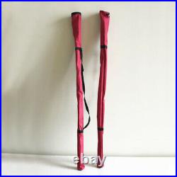 2 PCS 2.15M PRISM POLE Telescopic Detail Pole for use with Leica total station