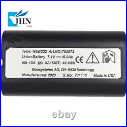 20PCS GEB222 Battery for Leica ATX1200 GPS1200 GRX1200 Total Stations Surveying