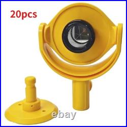 20pc ADS109 Mini Prism Reflect Plating Peanut Total Station With Plastic Base