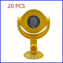 20pc ADS109 Mini Prism Reflect Plating Peanut Total Station With Plastic Base