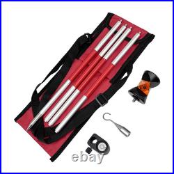 360 Degree with 4 Poles Mini Prism For Leica Nikon Total Station Replace GRZ101