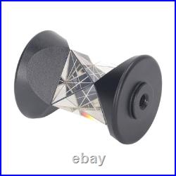 360° Mini Prism for Leica Total Station High Precision K9 Glass withHousing