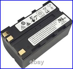 4 Pack GEB242 754834 Battery & GKL341 Battery Charger for Leica Total Station