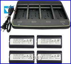 4pc GEB222 Battery & GKL341 Charger for Leica TS06 TS09 TPS1200 Total Stations 4pc GEB222 Battery & GKL341 Charger for Leica TS06 TS09 TPS1200 Total Stations
