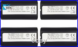 4pcs GEB212 Battery Pack for Leica TPS1200 GPS900 GPS1200 GRX1200 Total Stations