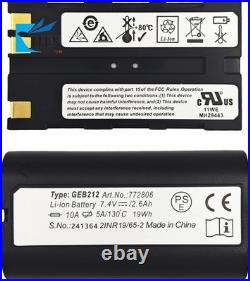 4pcs GEB212 Battery Pack for Leica TPS1200 GPS900 GPS1200 GRX1200 Total Stations