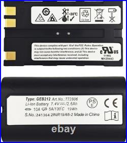 4pcs GEB212 Battery Pack for Leica TPS1200 GPS900 GPS1200 GRX1200 Total Stations