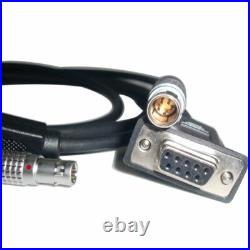 thumbnail image 2 of Eonvic Coiled Data Collector Cable - 5 Pin RS232 To DB9 For Leica Total Station To Computer 2 of 4