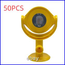 50pcs Sliver Mini Prism Reflector ADS109 Peanut for Leica Total Station Suveying
