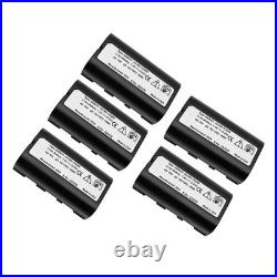 5PCS GEB221 Battery Compatible for Leica Total Stations TS02 TS06 TS09 TPS1200