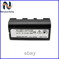5PCS GEB221 Battery Compatible for Leica Total Stations TS02 TS06 TS09 TPS1200