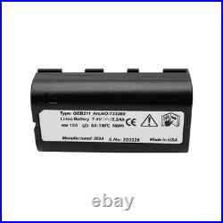 5PCS GEB221 Battery Compatible for Leica Total Stations TS02 TS06 TS09 TPS1200