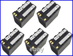 5PCS Replacement Battery GEB242 For Swiss TS30 TM30 TS50 TS60 Total Station