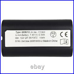5pcs GEB212 Replacement Battery for Leica ATX1200/ATX1230 GPS1200/900 GRX1200