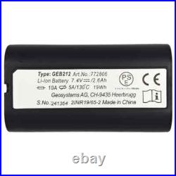 5pcs New GEB212 Battery For Leica ATX1200/ATX1230/GPS1200/GPS900/GRX1200 Battery