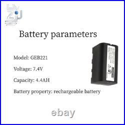 7.4V 4.4AH Battery for Leica GEB221 Total Station Fast Delivery High Quality 1PC