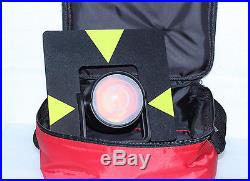 BRAND NEW LEICA EQUIVALENT PRISM WITH SOFT CARRYING BAG for Leica total station