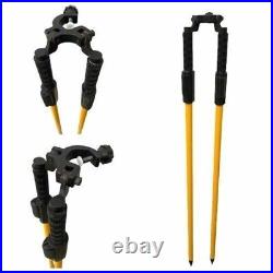 Bipod Thumb Release, For Prism Pole Surveying Total Station Leica Type