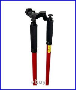 Bipod Thumb Release, For Prism Pole Surveying Total Station Leica Type Tripods