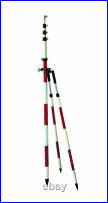 Bipod thumb release for prism pole surveying total station leica type tripods