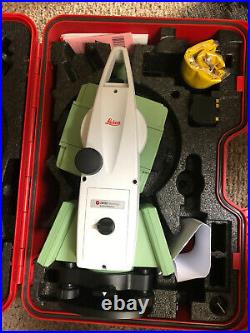 Brand New Leica Ts09 R400 3 Total Station For Surveying One Month Warranty