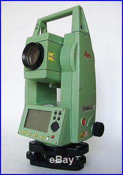 Calibrated LEICA TCR405 5'' reflectorless total station + Accessories