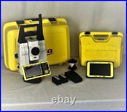 DEMO Leica iCR80 5 R1000 Robotic Total Station Package