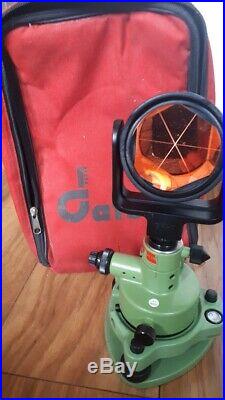Datum Leica Type Half Traverse Kit. Prism Tribrach carry case for Total Station