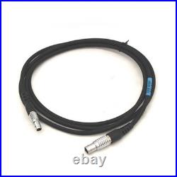 For Leica Total Station 409678 GEV52 GEB371 Battery External Power Cable