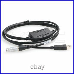 GEV218 USB Data Cable to 8 Pin for Leica Total Station TS30 TM30 GS15 CS10