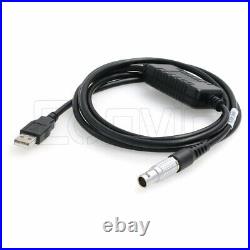 GEV218 USB Data Cable to 8 Pin for Leica Total Station TS30 TM30 GS15 CS10