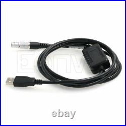 GEV218 USB Data Cable to 8 Pin for Leica Total Station TS30 TM30 GS15 CS10