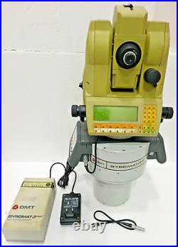 GMT GYROMAT 3000 Precision Gyroscope Leica TC1800 Total Station Untested