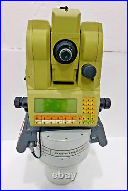 GMT GYROMAT 3000 Precision Gyroscope Leica TC1800 Total Station Untested