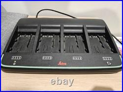 Genuine LEICA GLK341 4 Bay Battery Charger- Good used condition