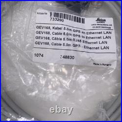 Genuine Leica GEV168 Ethernet Data Cable 5m RJ45 Total Station