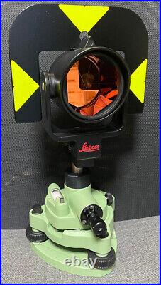 Genuine Leica GPR121 SURVEYING SINGLE PRISM SET traverse kit excellent condition