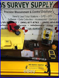 Geomax 1 Zoom80 Robotic Total Station System with WNTY Same as Leica TCRP1201+
