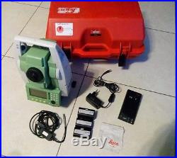 Great LEICA TS02 POWER 7 (7-second), R400 Total Station, FlexLine for surveying