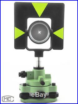 Green Single Prism Tribrach Set System For Leica Total Station Surveying
