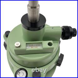 Green Single Prism Tribrach Set System For Swiss Style Total Station Surveying