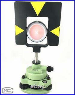 Green Tribrach Single Prism Set System For Leica Total Station Surveying