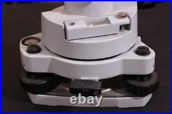 Grey Steel Tribrach Adapter with Optimal Plummet Leica Style for Total Station