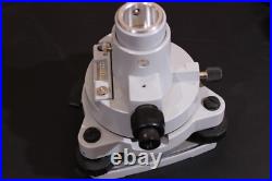 Grey Steel Tribrach Adapter with Optimal Plummet Leica Style for Total Station