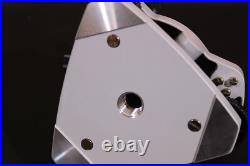 Grey Steel Tribrach Adapter with Optimal Plummet Leica Style for Total Station
