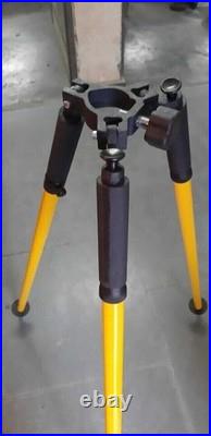 Heavy-Duty Surveying Prism Pole Tripod for Total Station GPS Precision Levelin