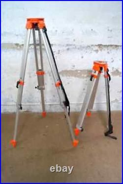 Industrial Level Aluminum Tripod for Leica Sokkia Total Station Lot of 6 Pcs