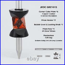 JEOC GRZ101S, Mini 360 Degree Reflective Prism, Total Station Surveying Reflector