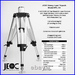 JEOC Heavy Load Tripod with Leveling Kit, for Faro Leica API Laser Trackers